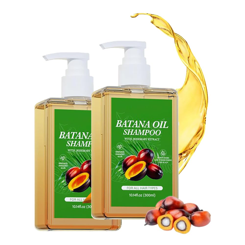 Batana Oil Shampoo for Hair Growth with Rosemary Extract š±āØ (100% Pure & Natural) - Buy 1 Get 1 Freeš„š„
