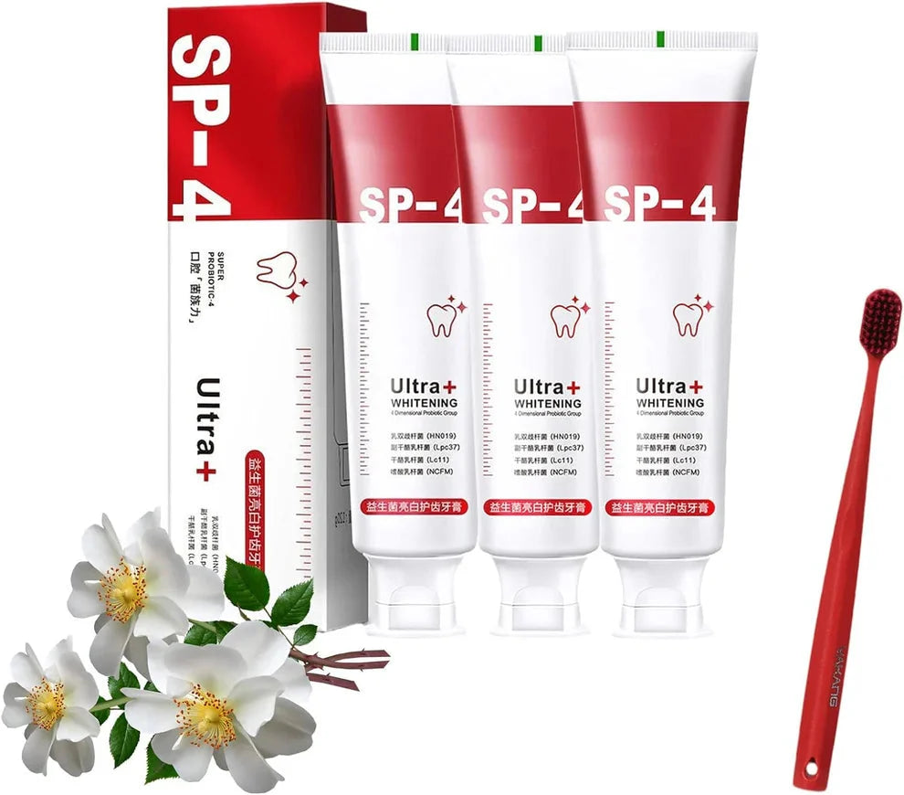 Intensive Teeth Whitening Toothpaste - Rated (⭐️⭐️⭐️⭐️⭐️ 4.8/5 By 2 Lakh+ ✅ Happy Customers)