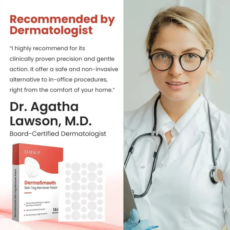 Derma Smooth Skin Tag Removal Patch🌟