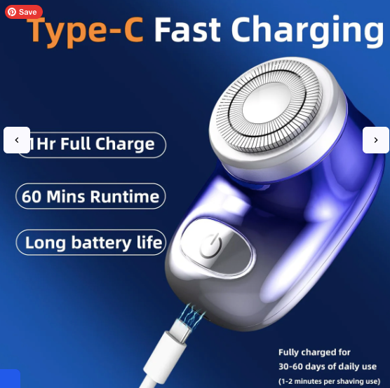 Portable Mini Electric Shaver Machine @ Just Rs.499/-
