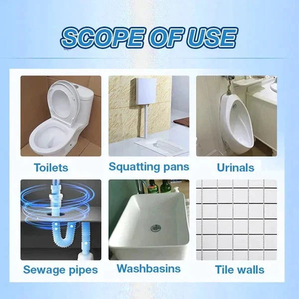 Toilet Active Oxygen Agent - Deep Clean Fresh Scent