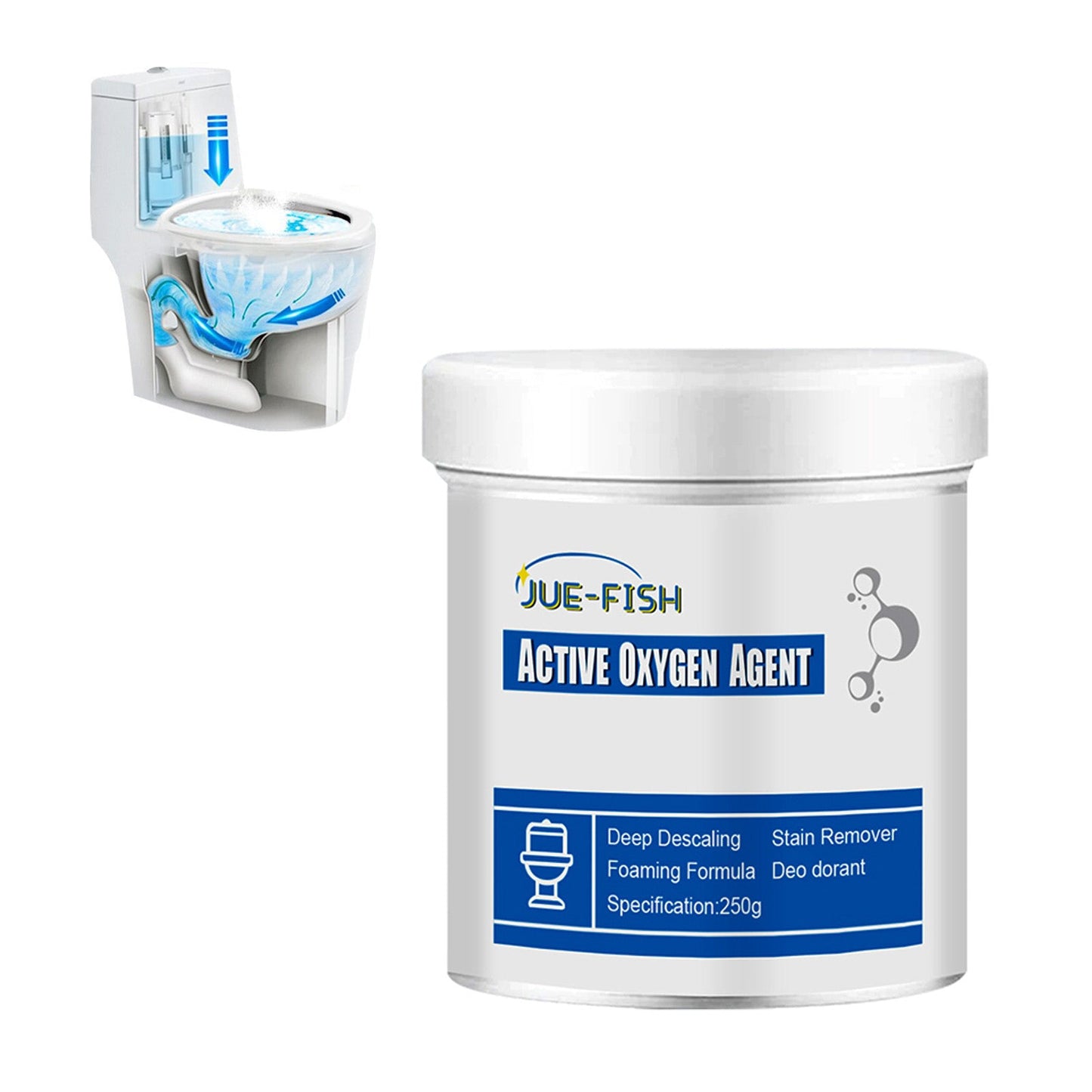 Toilet Active Oxygen Agent - Deep Clean Fresh Scent