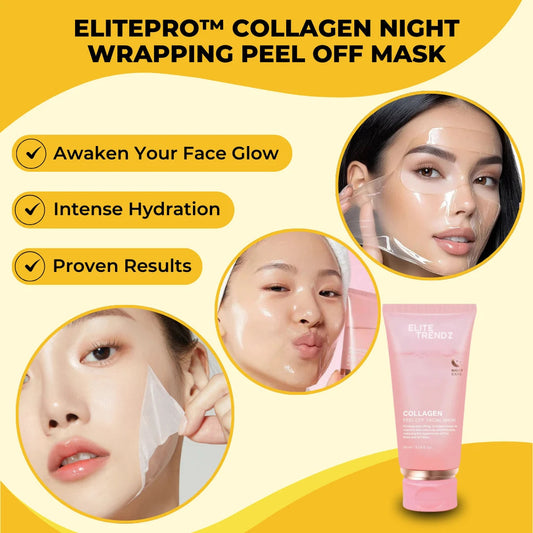 Collagen Night Wrapping Peel Off Mask - Buy 1 Get 1 Free ⏰