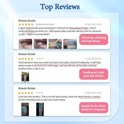 Niacinamide Whitening Toothpaste - Buy 1 Get 1 Free ⏰