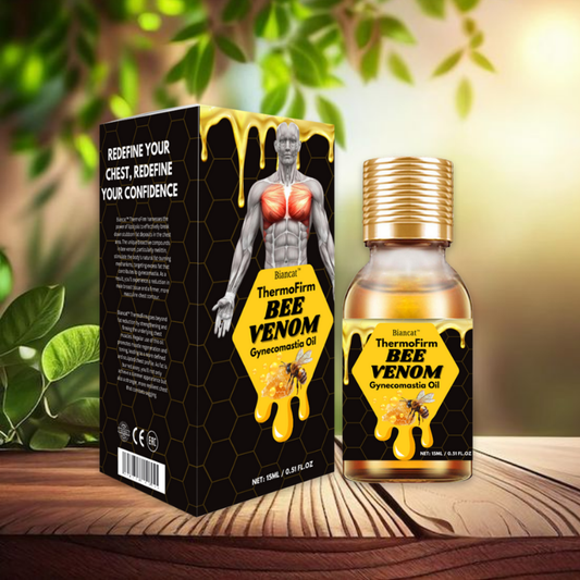 Bee Venom Gynecomastia Oil - Buy 1 Get 1 Free 🤩