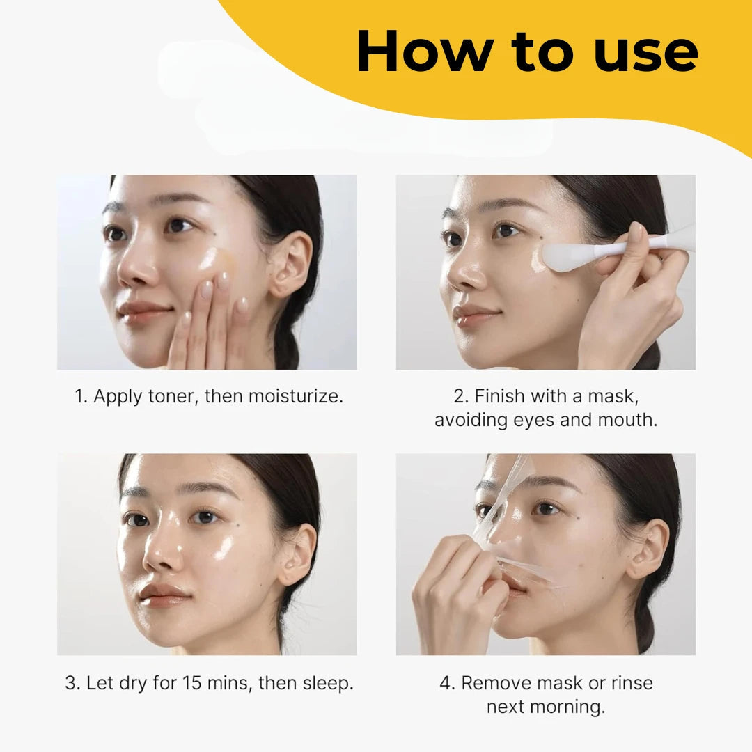 Collagen Night Wrapping Peel Off Mask - Buy 1 Get 1 Free ⏰
