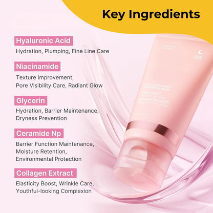 Collagen Night Wrapping Peel Off Mask - Buy 1 Get 1 Free ⏰