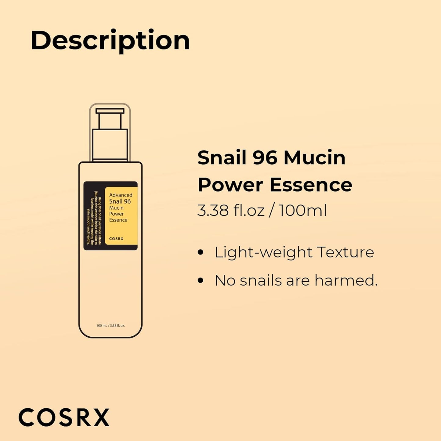 Snail 96 Mucin Power Essence 100 Ml 🔥Buy 1 Get 1 Free🔥