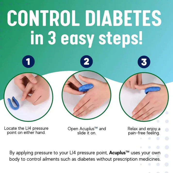 Acuplus+ GlucoGuard Sugar Control Clip - Pack Of 5