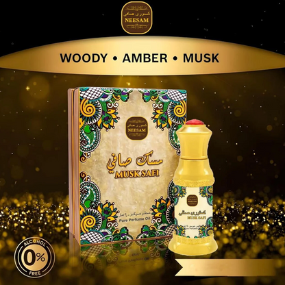 🌸 Naseem Musk Safi Pure Perfume Oil 🌸Buy 1 Get 1 Free💥