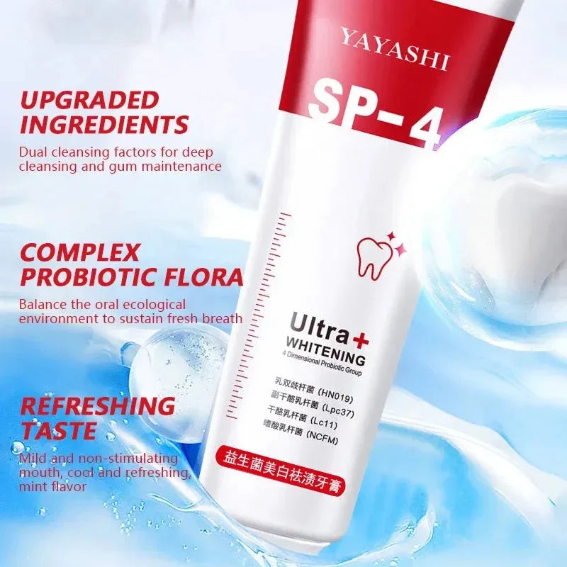 Intensive Teeth Whitening Toothpaste - Rated (⭐️⭐️⭐️⭐️⭐️ 4.8/5 By 2 Lakh+ ✅ Happy Customers)