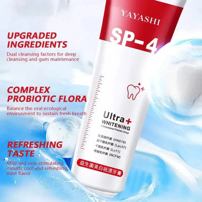 Intensive Teeth Whitening Toothpaste - Rated (⭐️⭐️⭐️⭐️⭐️ 4.8/5 By 2 Lakh+ ✅ Happy Customers)